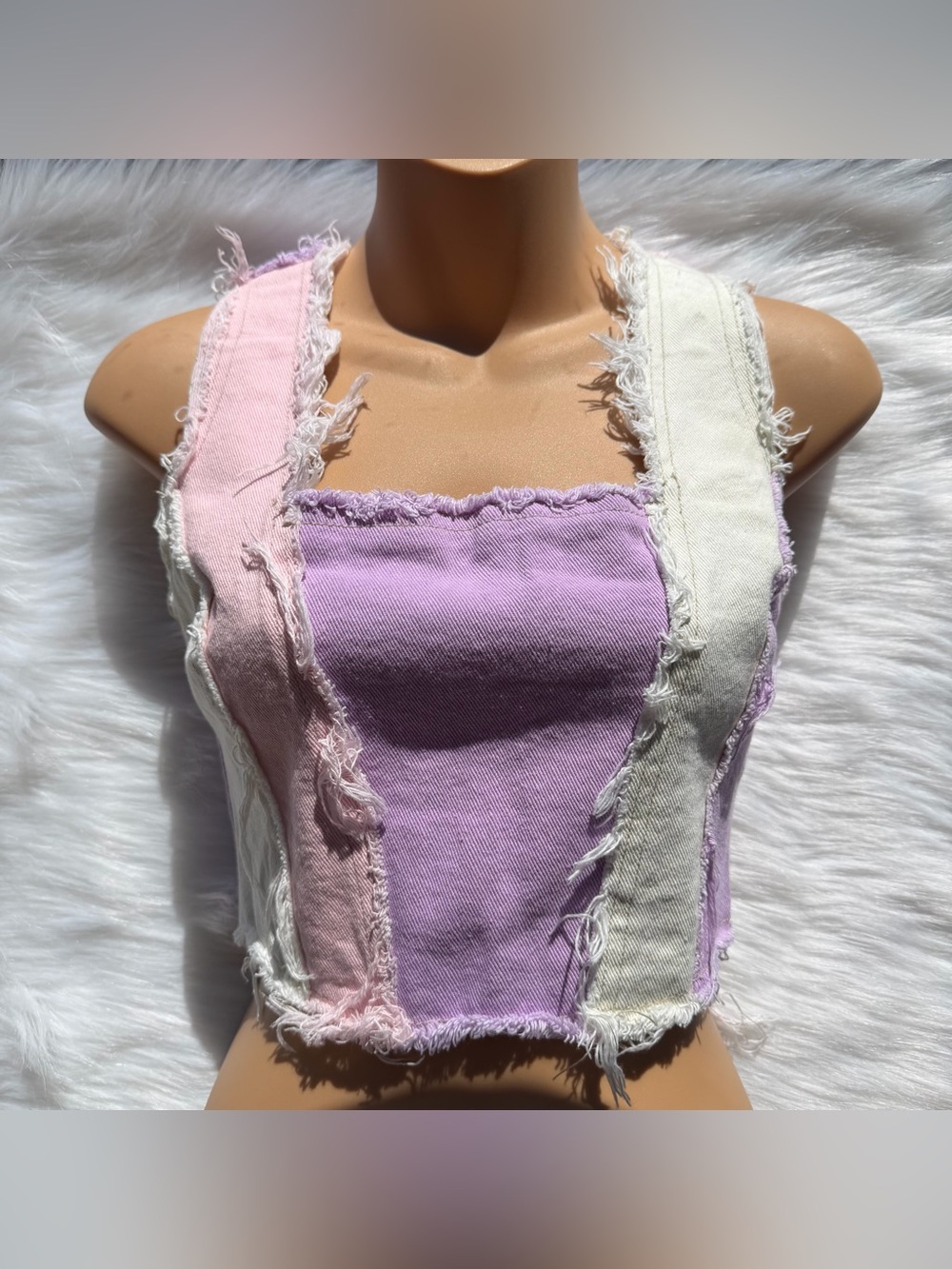 Jaded London Patchwork top
